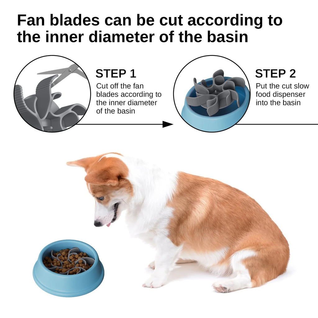 Slow feeder bowl