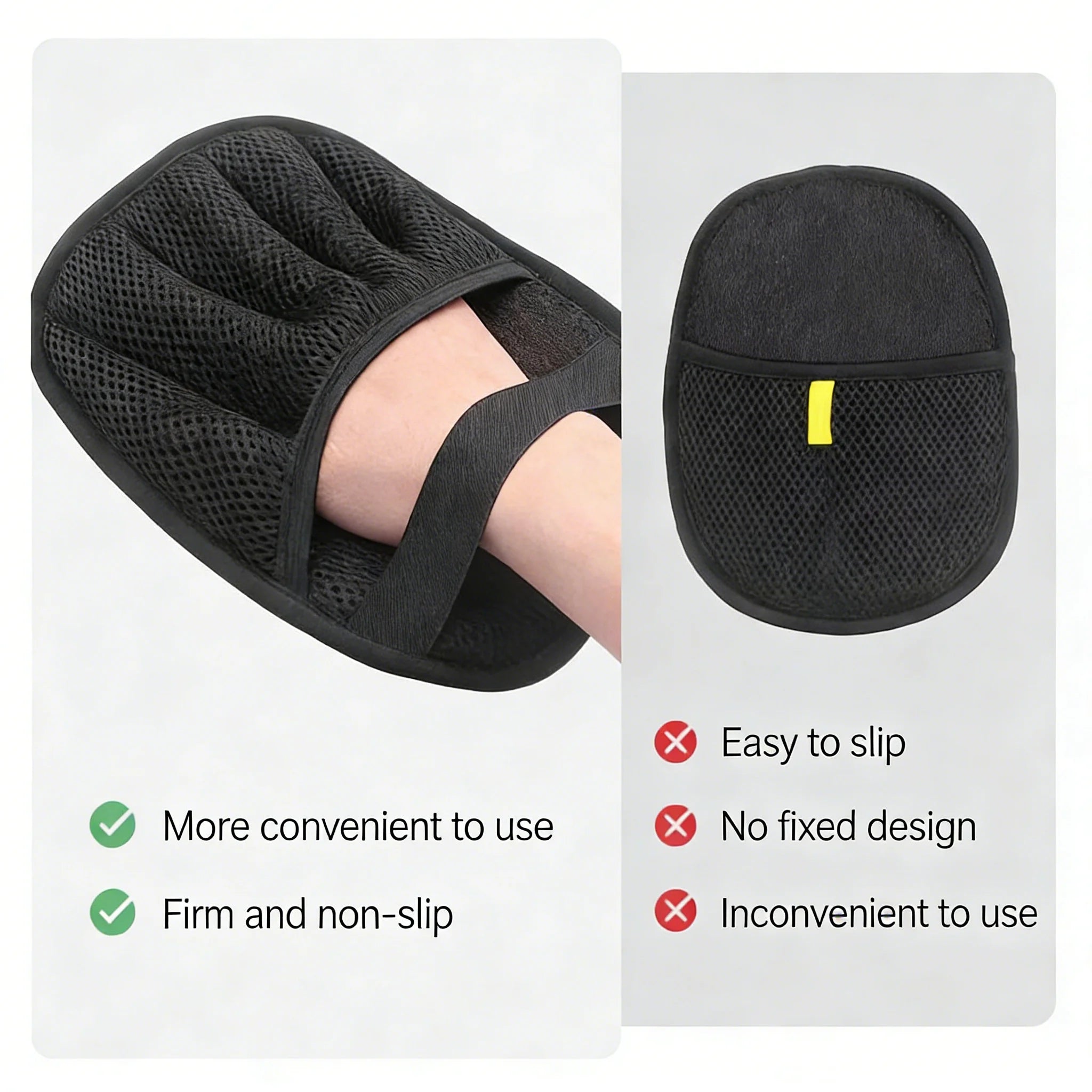 Silicone grooming glove