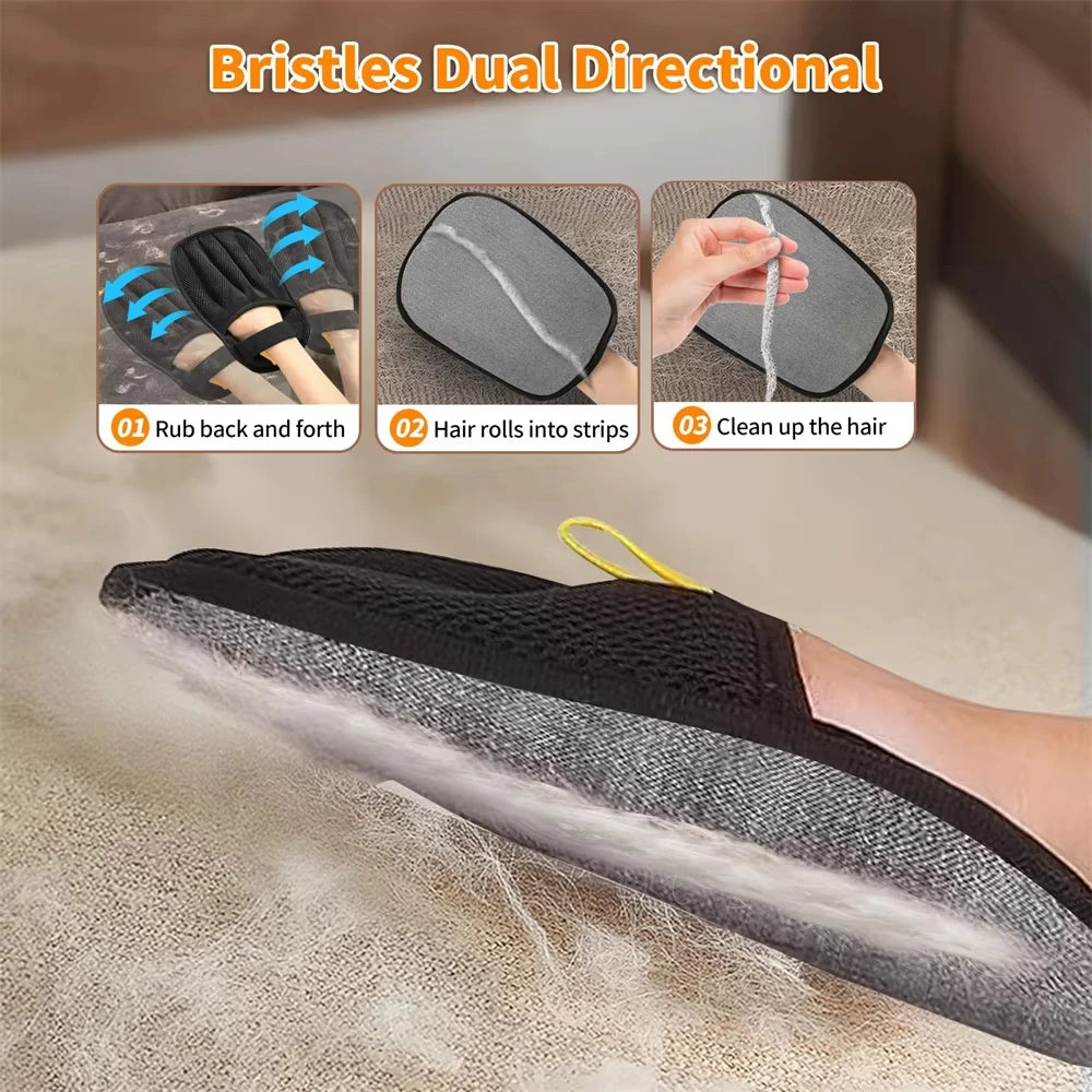 Silicone grooming glove
