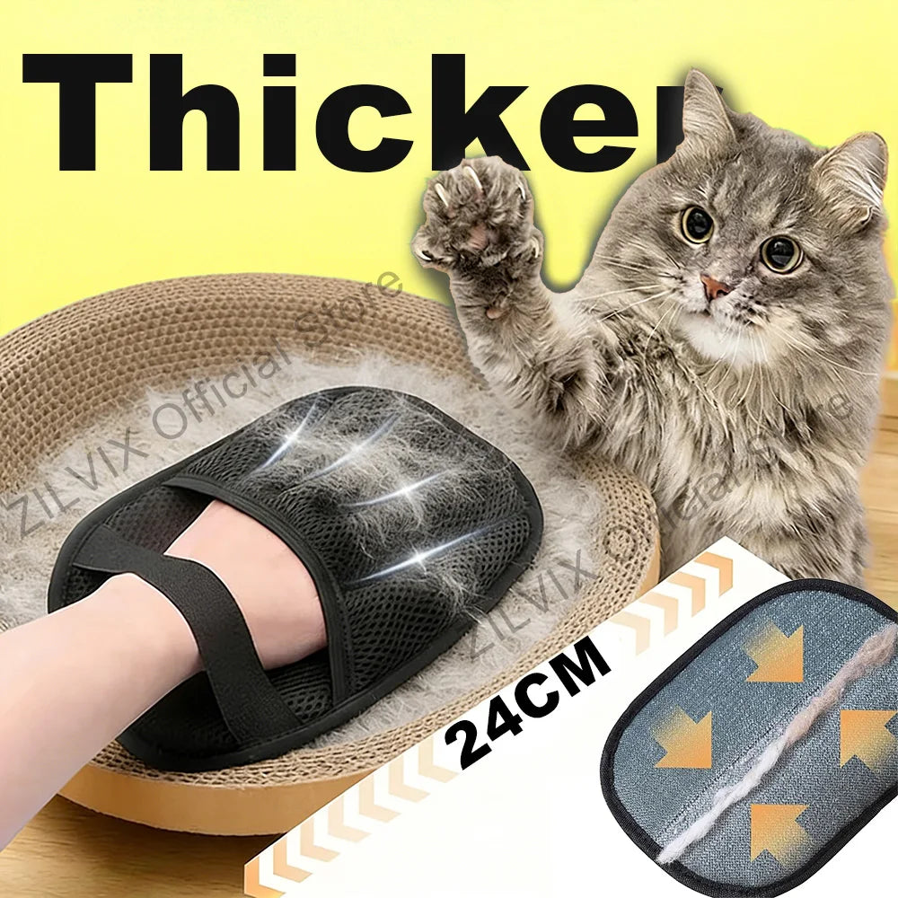 Silicone grooming glove