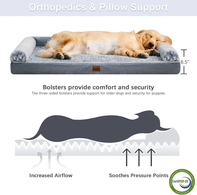 Orthopedic dog bed